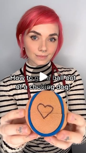 Dr. Tegan Hunt - Animal Doctor | How to get a ball out of a choking dog 🐶 This External Extraction Technique (XXT) is a safer, more effective intervention for choking in... | Instagram