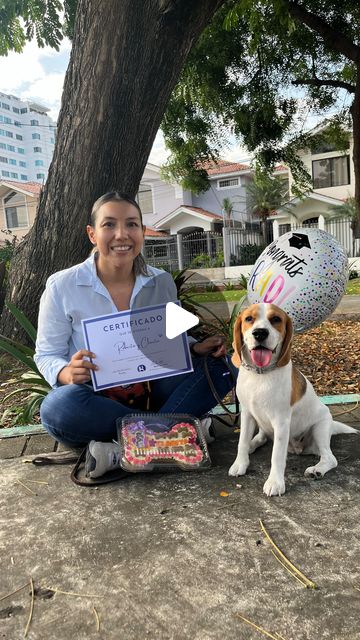 Melissa Vélez | Dog Trainer | Un sneek peak de Clarita y su tutora 🥳🎓Happy Training! 🎉Un vídeo que le debía hace tiempo 💜 | Instagram